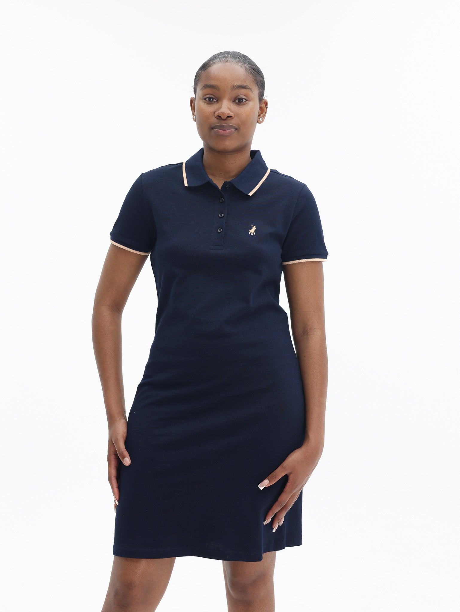 Polo Leah SS Polo Dress Navy
